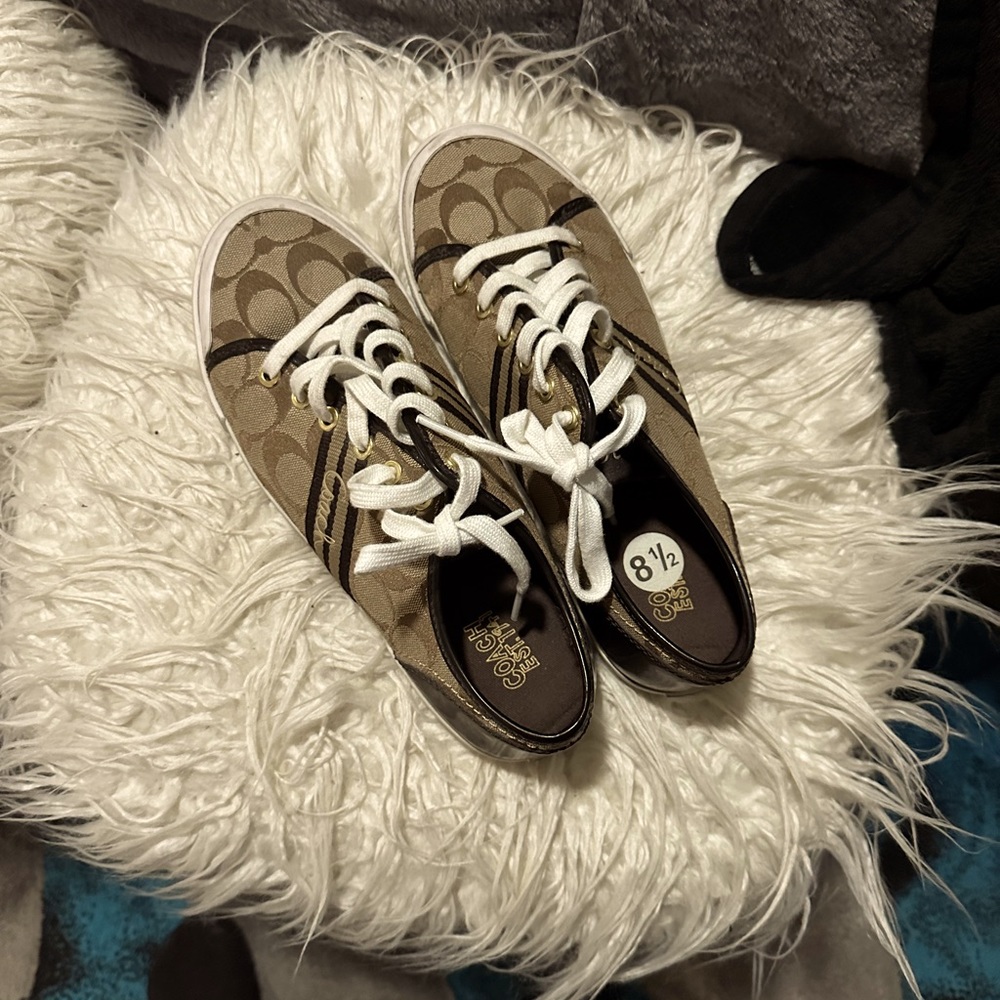 Coach sneakers women size 8.5